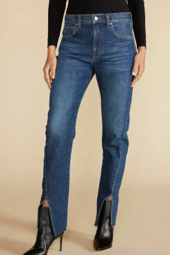 Amour Vert ETICA Rialto Slim Leg Jean ChromeDiopside Fashion