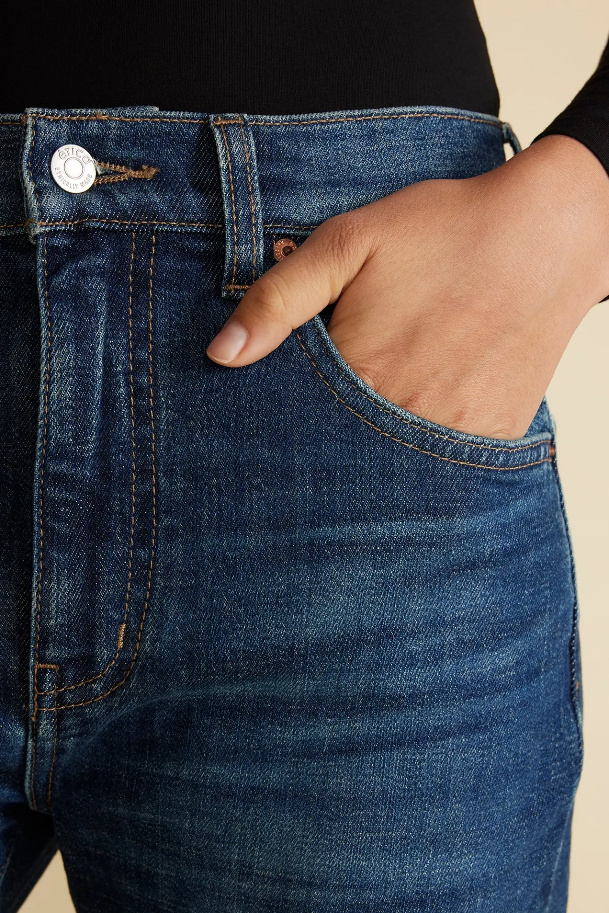 Amour Vert ETICA Rialto Slim Leg Jean ChromeDiopside Fashion