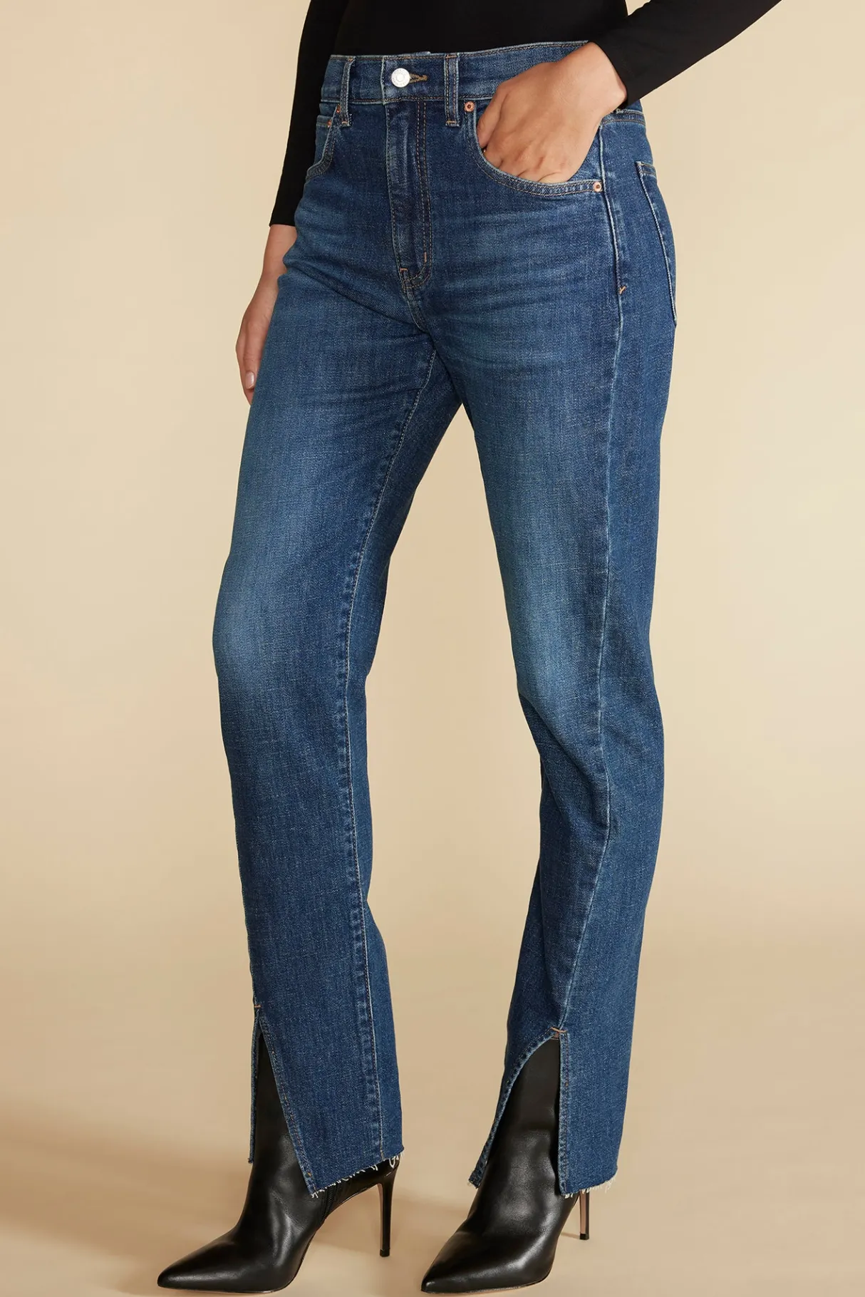 Amour Vert ETICA Rialto Slim Leg Jean ChromeDiopside Fashion