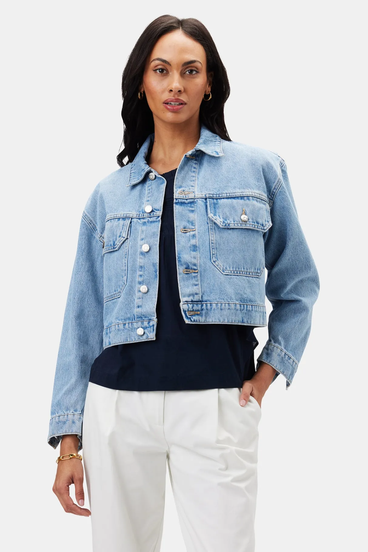 Amour Vert ETICA River Crop Jacket Arcadia Online
