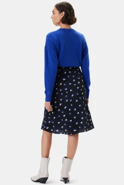 Amour Vert Eve Washable Silk Skirt Pavo Outlet