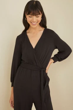 Amour Vert Everley Jumpsuit Black Fashion