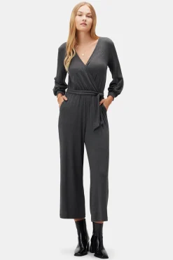 Amour Vert Everley Modal Jumpsuit Anthracite Clearance