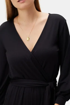 Amour Vert Everley Modal Jumpsuit Black Outlet