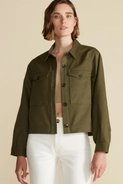 Amour Vert Genevieve Organic Cotton Jacket CallaGreen Sale
