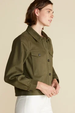 Amour Vert Genevieve Organic Cotton Jacket CallaGreen Sale