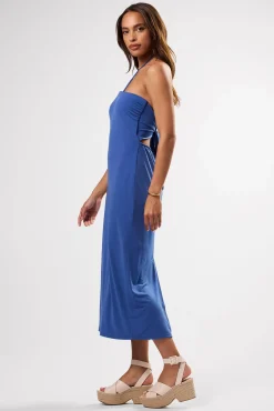 Amour Vert Gio Stretch Knit Dress AegeanBlue Outlet