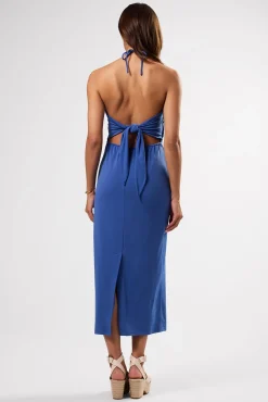 Amour Vert Gio Stretch Knit Dress AegeanBlue Outlet