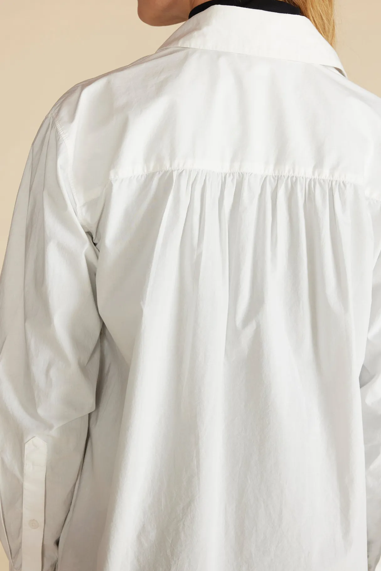 Amour Vert Henri Button Down Shirt White New
