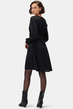 Amour Vert Ivy Long Sleeve Dress Black Best