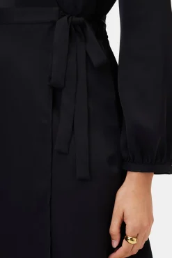 Amour Vert Ivy Long Sleeve Dress Black Best