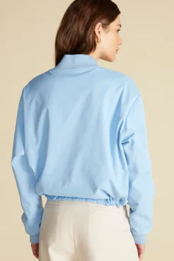 Amour Vert Jarrel Bomber Jacket SkyBlue Best