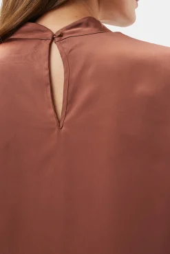 Amour Vert Jeanne 3/4 Sleeve Blouse Cafe Online