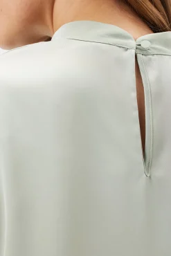 Amour Vert Jeanne 3/4 Sleeve Blouse MintGreen Online
