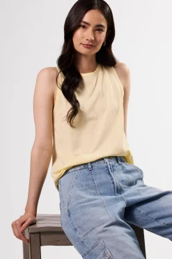 Amour Vert Jillian Organic Cotton Tank Anise Online