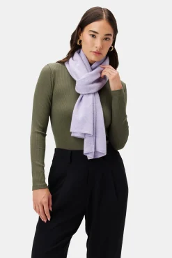 Amour Vert Jolie Cashmere Scarf Wisteria Best