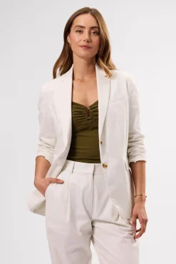 Amour Vert Josie Stretch Knit Tank OliveGreen Sale