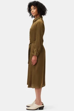 Amour Vert Joyce Dress BronzedOlive Sale