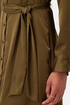 Amour Vert Joyce Dress BronzedOlive Sale