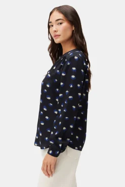 Amour Vert Kaya Washable Silk Blouse Pavo Sale