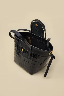 Amour Vert Lance Pierres Miniprism 02 Body Tote CarbonCroc Sale