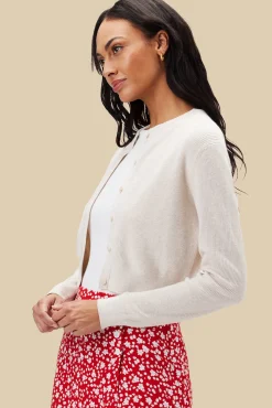 Amour Vert Lily Cardigan Sweater Birch Sale