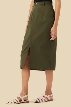 Amour Vert Lina Organic Cotton Skirt CallaGreen Fashion