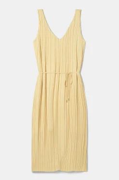 Amour Vert Lisbon Recycled Sateen Dress Anise Hot