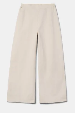 Amour Vert Malia Cotton Linen Pant Natural Outlet