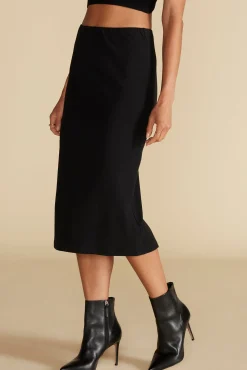Amour Vert Masha Reverie Knit Skirt Black Discount