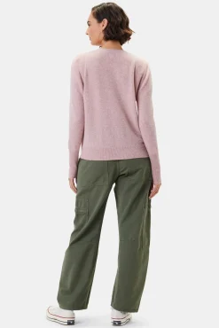 Amour Vert Mason Cashmere Cardigan Peony Fashion