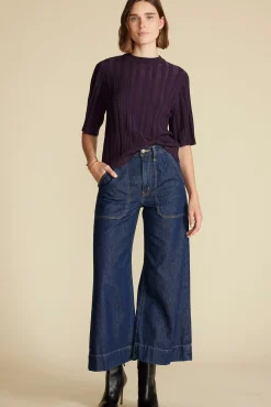 Amour Vert Mirabelle Novelty Top PurpleFig Online