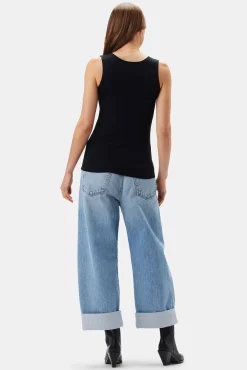 Amour Vert New Iris Modal Tank Black Clearance