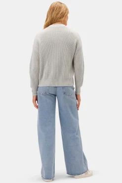 Amour Vert Palmer Cardigan Sweater MintGreen Sale