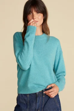 Amour Vert Pearl Cashmere Sweater Aegean Fashion