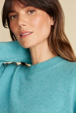 Amour Vert Pearl Cashmere Sweater Aegean Fashion