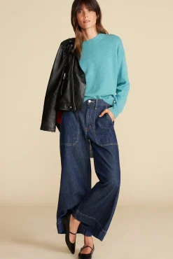 Amour Vert Pearl Cashmere Sweater Aegean Fashion