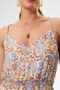 Amour Vert Penny Recycled Sateen Dress MarseilleCafe Hot