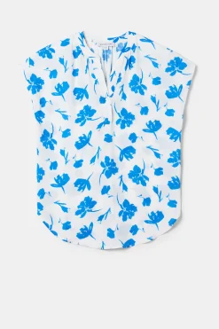 Amour Vert Renata Crepe Blouse AixBlue New