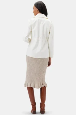 Amour Vert Rylee Jacket Ivory Clearance
