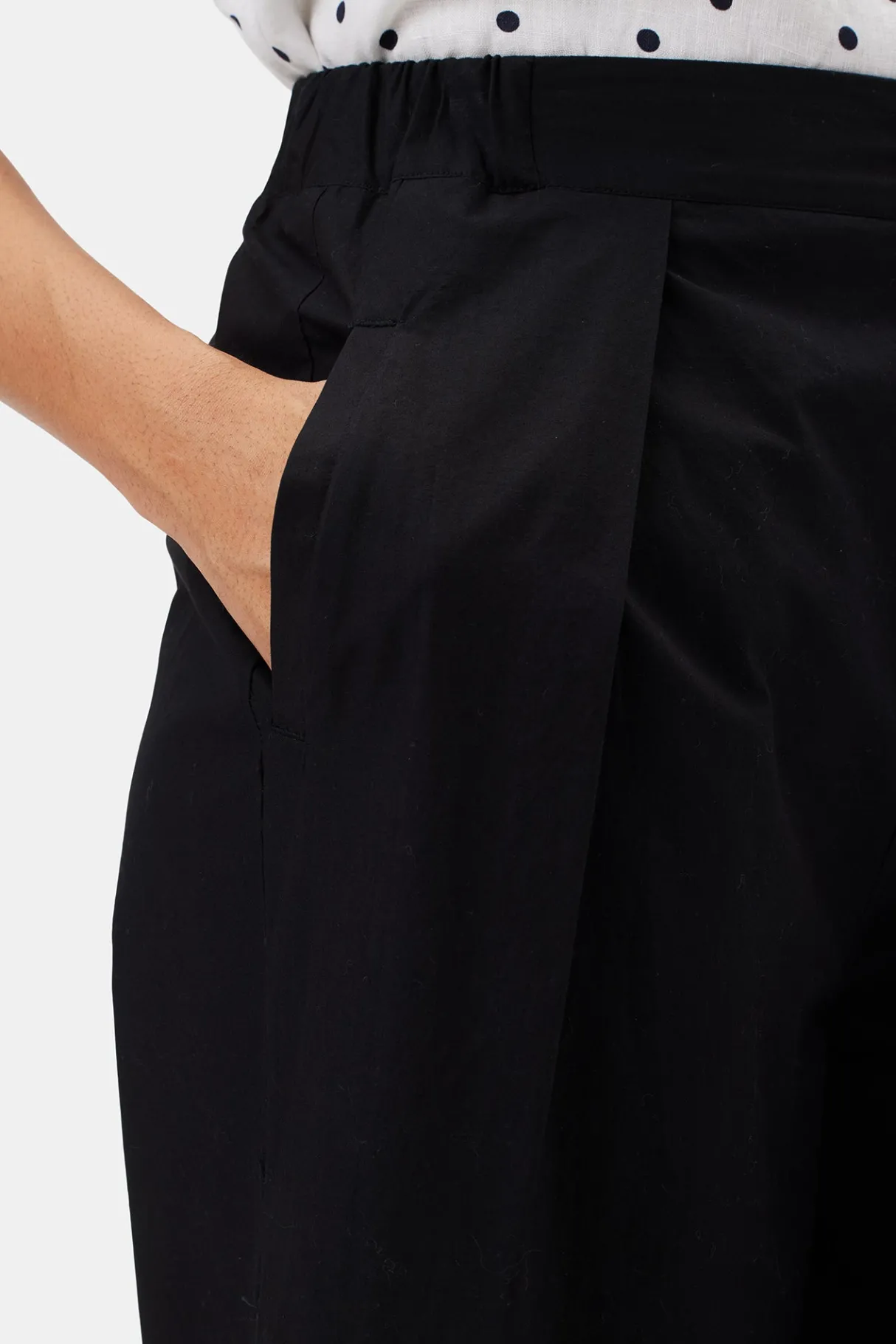 Amour Vert Sammy Organic Cotton Poplin Pant Black Outlet