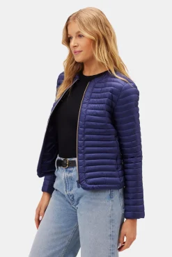 Amour Vert Save The Duck Carina Puffer Jacket NavyBlue Best