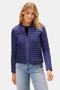 Amour Vert Save The Duck Carina Puffer Jacket NavyBlue Best