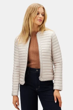 Amour Vert Save The Duck Carina Puffer Jacket SandBeige Clearance