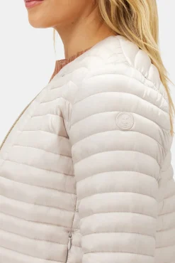 Amour Vert Save The Duck Carina Puffer Jacket SandBeige Clearance