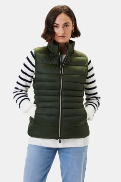 Amour Vert Save the Duck Lynn Vest PineGreen Sale