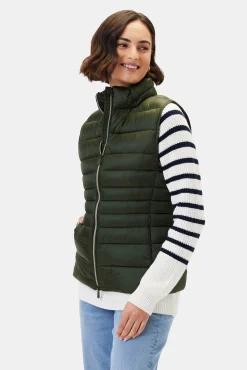 Amour Vert Save the Duck Lynn Vest PineGreen Sale