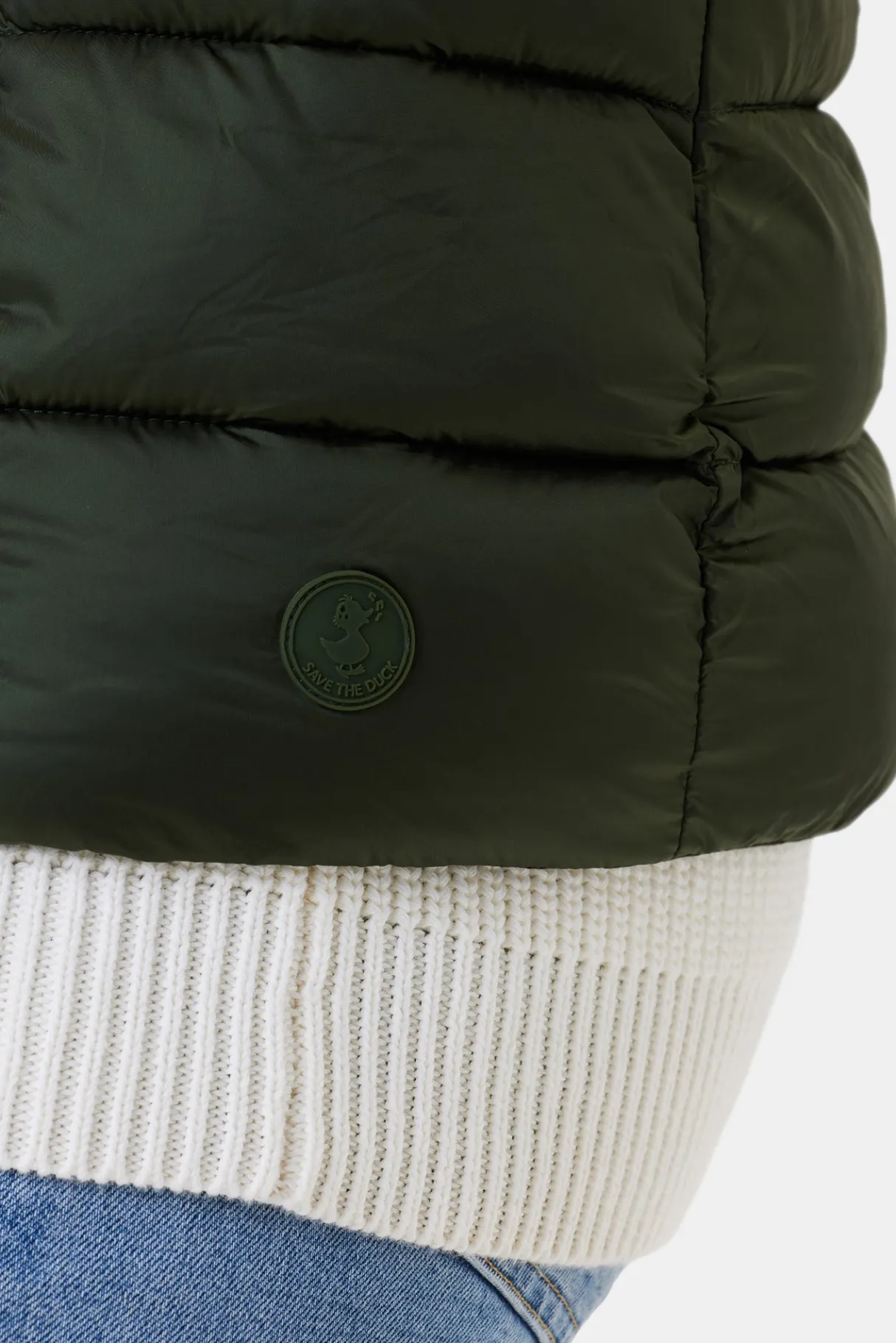 Amour Vert Save the Duck Lynn Vest PineGreen Sale