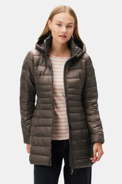Amour Vert Save the Duck Reese Puffer Jacket MudGrey Fashion