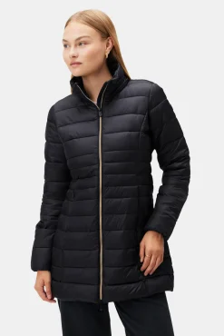 Amour Vert Save the Duck Reese Puffer Jacket Black Hot